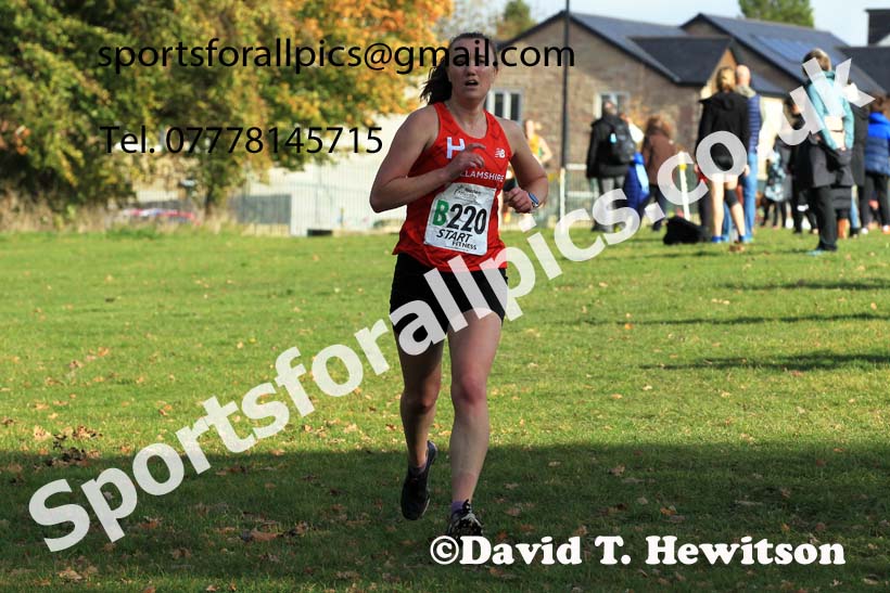 Senior womens 2022 Northern Cross Country Relays, Graves Park, Sheffield. Photo: David T. Hewitson/Sports for All Pics